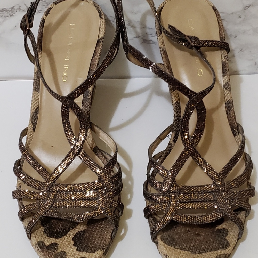 Leopard Print Wedges